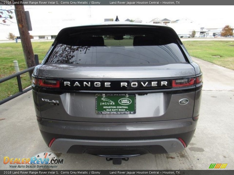 2018 Land Rover Range Rover Velar S Corris Grey Metallic / Ebony Photo #8