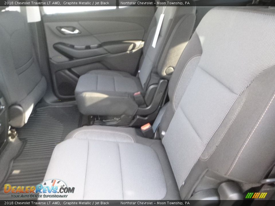 2018 Chevrolet Traverse LT AWD Graphite Metallic / Jet Black Photo #12