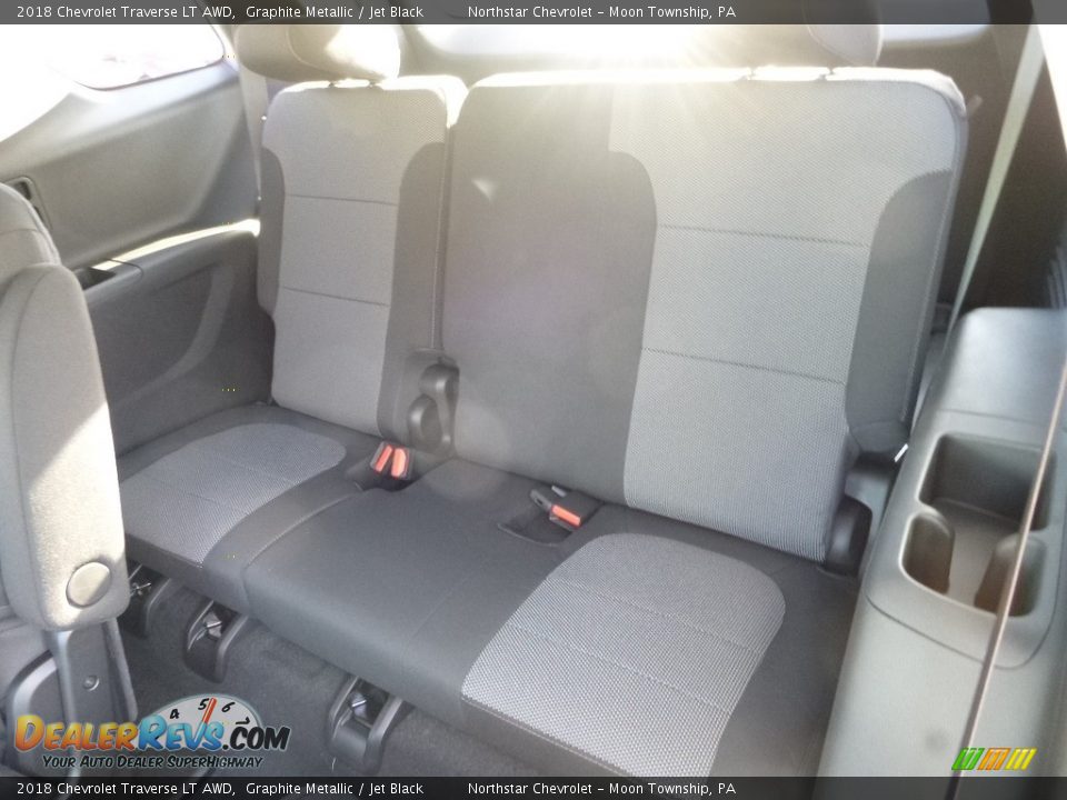 2018 Chevrolet Traverse LT AWD Graphite Metallic / Jet Black Photo #13