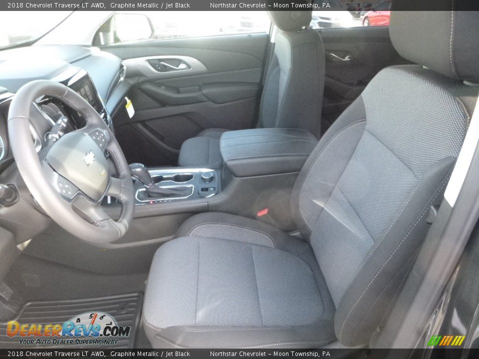 2018 Chevrolet Traverse LT AWD Graphite Metallic / Jet Black Photo #15