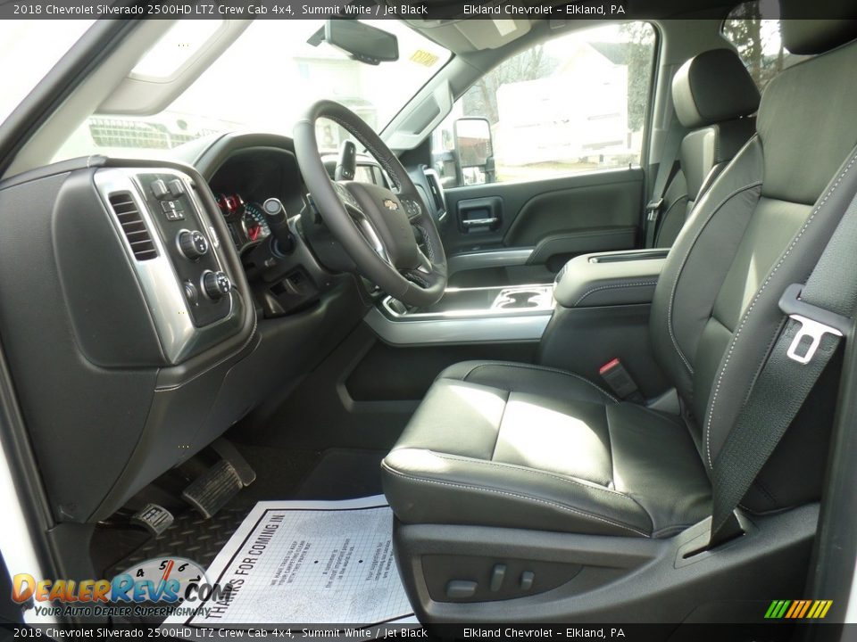 2018 Chevrolet Silverado 2500HD LTZ Crew Cab 4x4 Summit White / Jet Black Photo #21