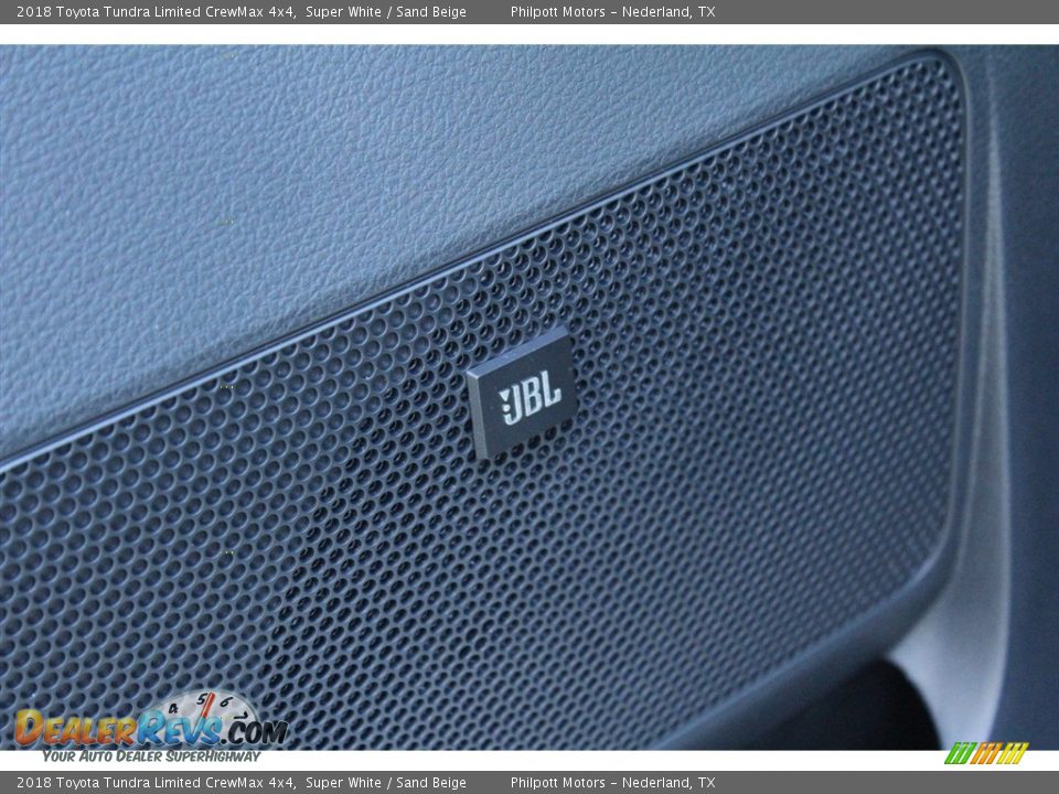 2018 Toyota Tundra Limited CrewMax 4x4 Super White / Sand Beige Photo #9