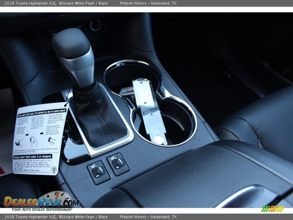 2018 Toyota Highlander XLE Blizzard White Pearl / Black Photo #13