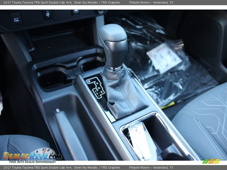 2017 Toyota Tacoma TRD Sport Double Cab 4x4 Silver Sky Metallic / TRD Graphite Photo #14
