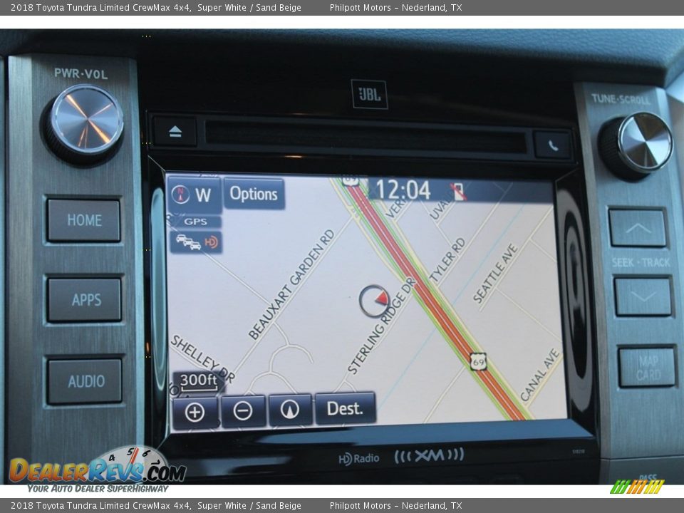 2018 Toyota Tundra Limited CrewMax 4x4 Super White / Sand Beige Photo #17
