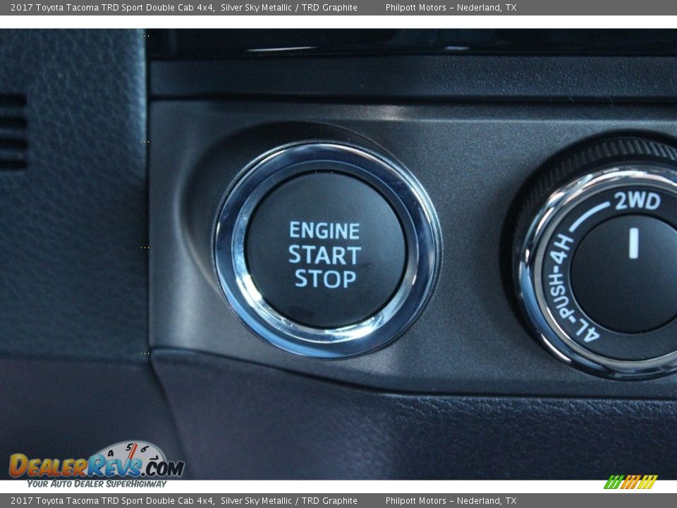 2017 Toyota Tacoma TRD Sport Double Cab 4x4 Silver Sky Metallic / TRD Graphite Photo #15