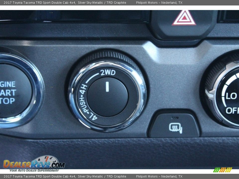 2017 Toyota Tacoma TRD Sport Double Cab 4x4 Silver Sky Metallic / TRD Graphite Photo #16