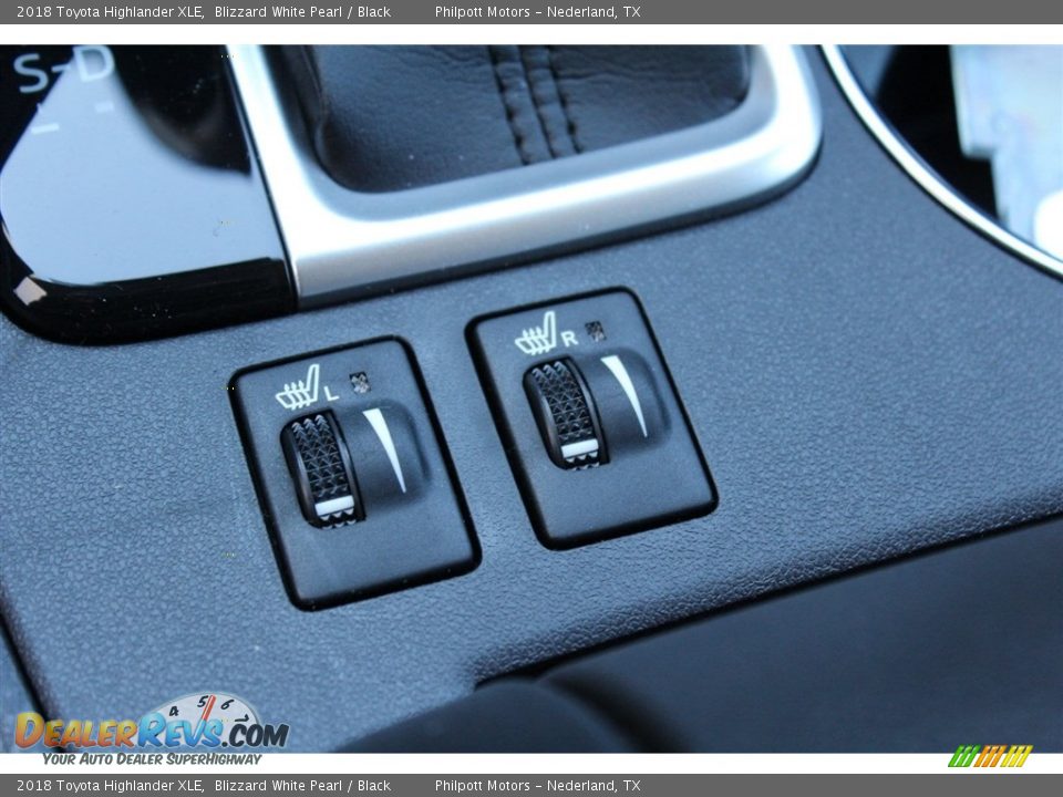 2018 Toyota Highlander XLE Blizzard White Pearl / Black Photo #16