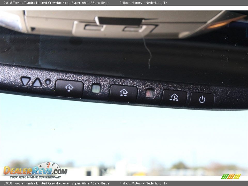 2018 Toyota Tundra Limited CrewMax 4x4 Super White / Sand Beige Photo #21