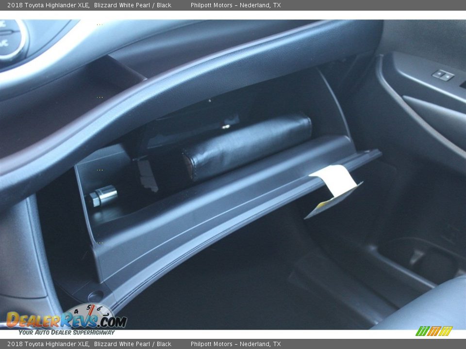 2018 Toyota Highlander XLE Blizzard White Pearl / Black Photo #19