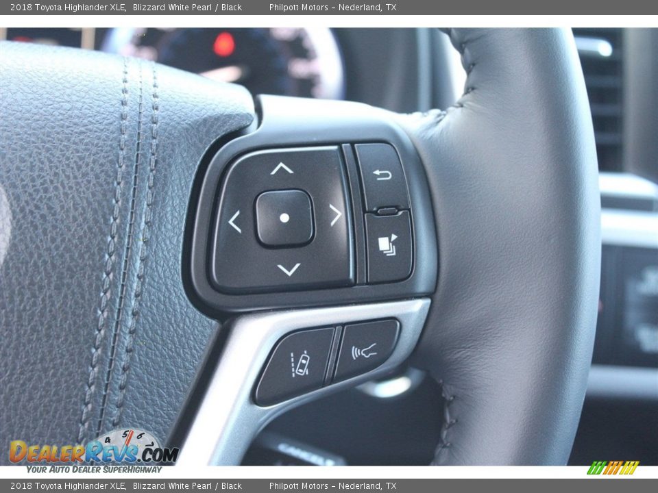 2018 Toyota Highlander XLE Blizzard White Pearl / Black Photo #22