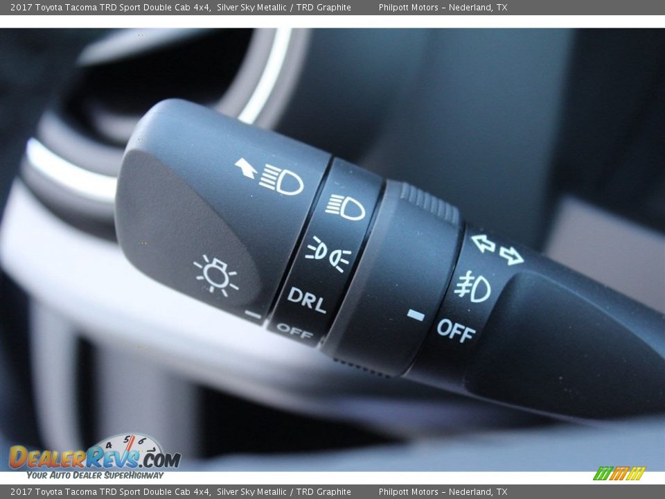 2017 Toyota Tacoma TRD Sport Double Cab 4x4 Silver Sky Metallic / TRD Graphite Photo #23