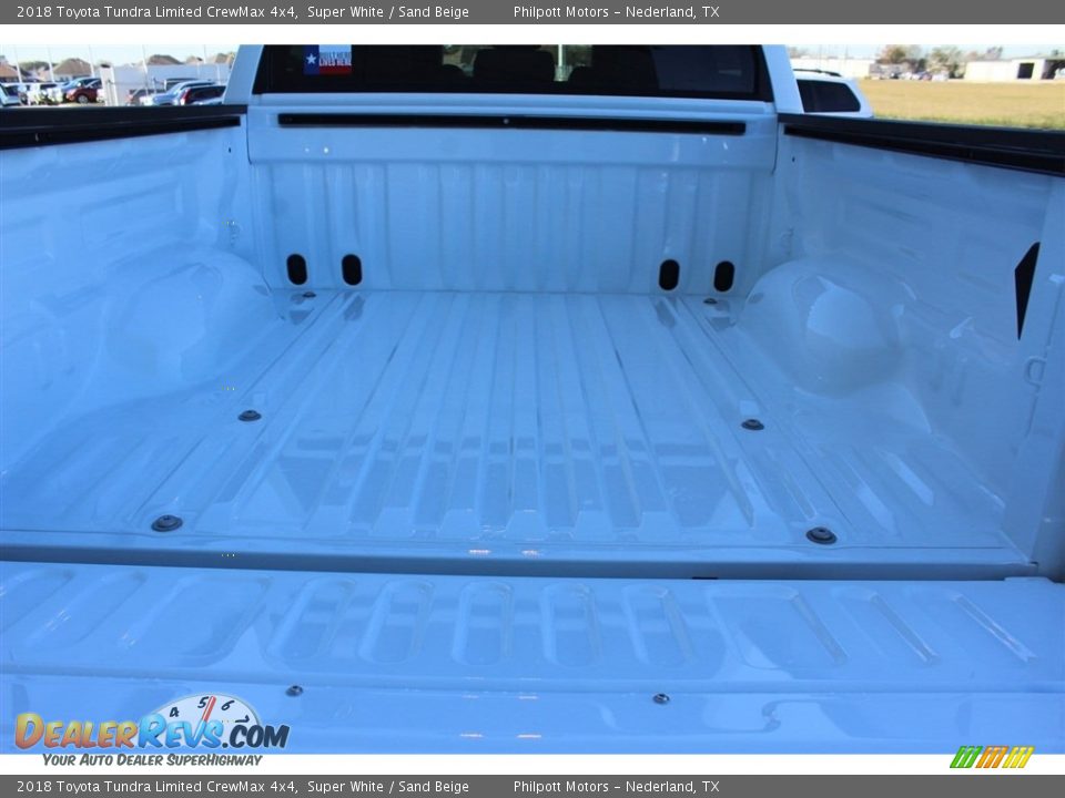 2018 Toyota Tundra Limited CrewMax 4x4 Super White / Sand Beige Photo #31