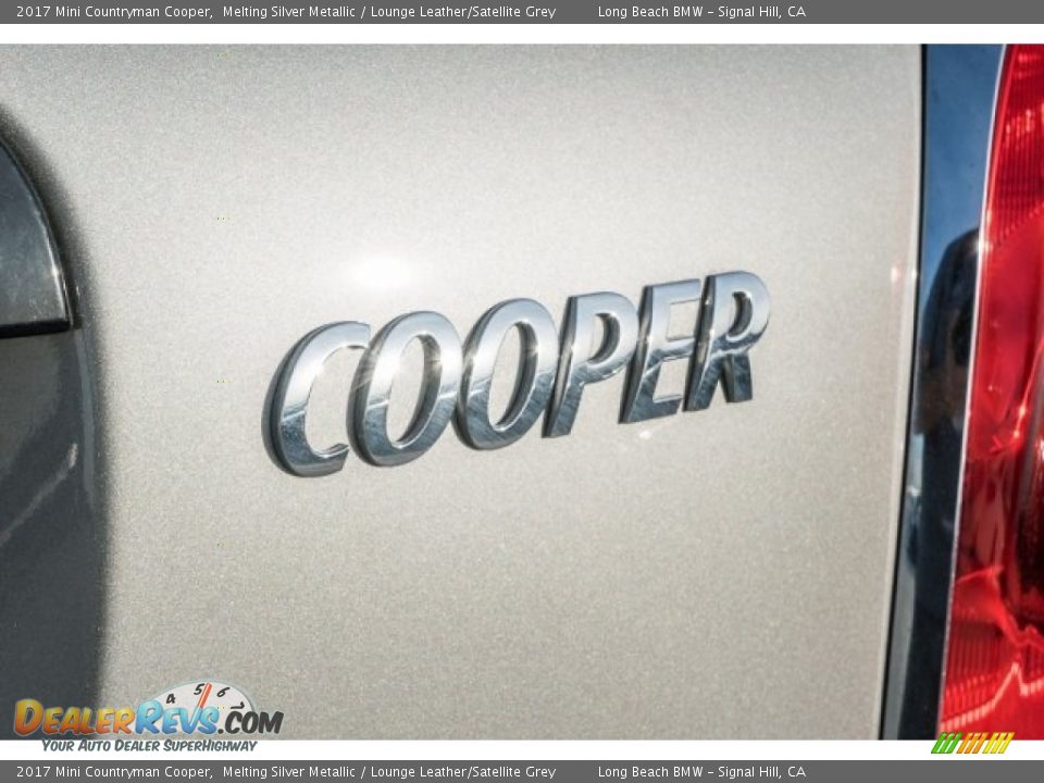2017 Mini Countryman Cooper Melting Silver Metallic / Lounge Leather/Satellite Grey Photo #7