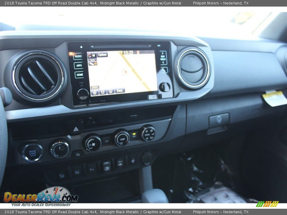 2018 Toyota Tacoma TRD Off Road Double Cab 4x4 Midnight Black Metallic / Graphite w/Gun Metal Photo #11