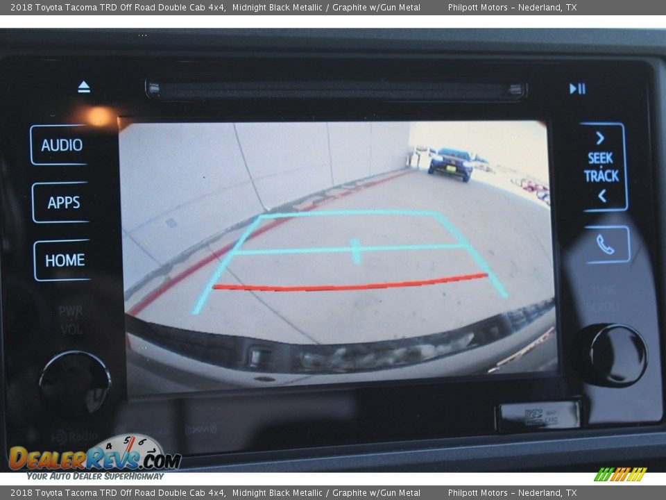 2018 Toyota Tacoma TRD Off Road Double Cab 4x4 Midnight Black Metallic / Graphite w/Gun Metal Photo #17