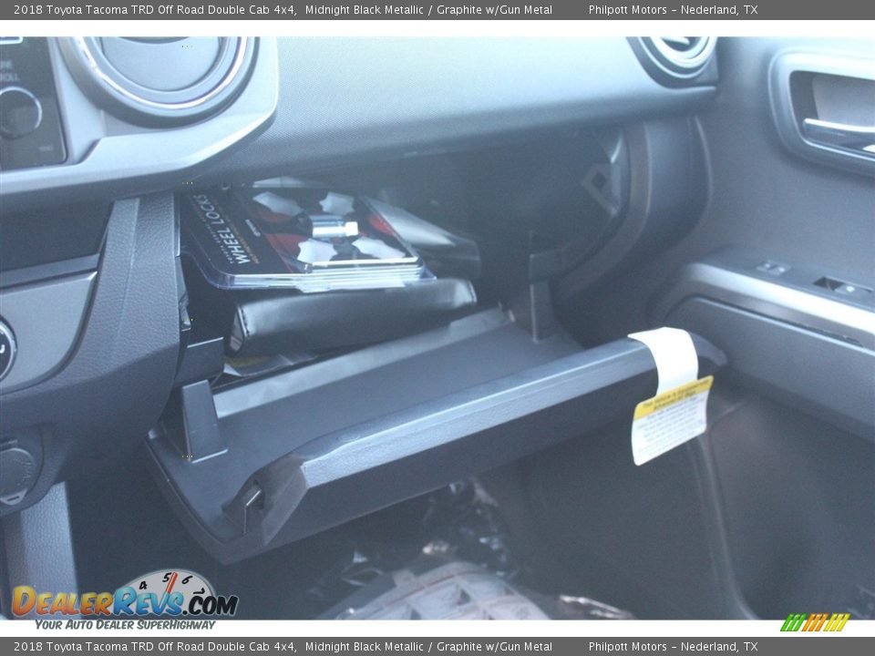 2018 Toyota Tacoma TRD Off Road Double Cab 4x4 Midnight Black Metallic / Graphite w/Gun Metal Photo #18