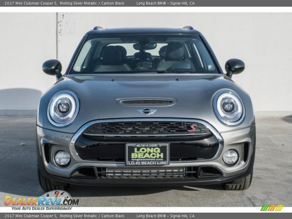 2017 Mini Clubman Cooper S Melting Silver Metallic / Carbon Black Photo #2