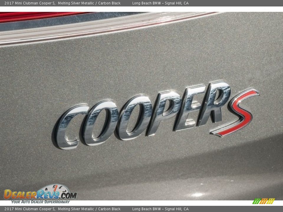 2017 Mini Clubman Cooper S Melting Silver Metallic / Carbon Black Photo #7