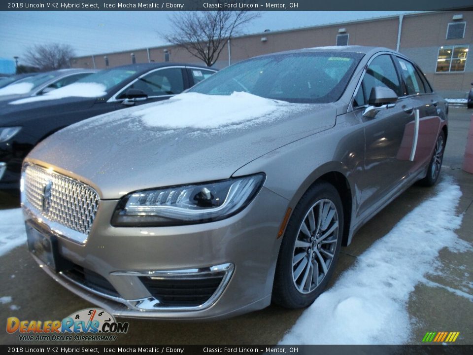Front 3/4 View of 2018 Lincoln MKZ Hybrid Select Photo #1
