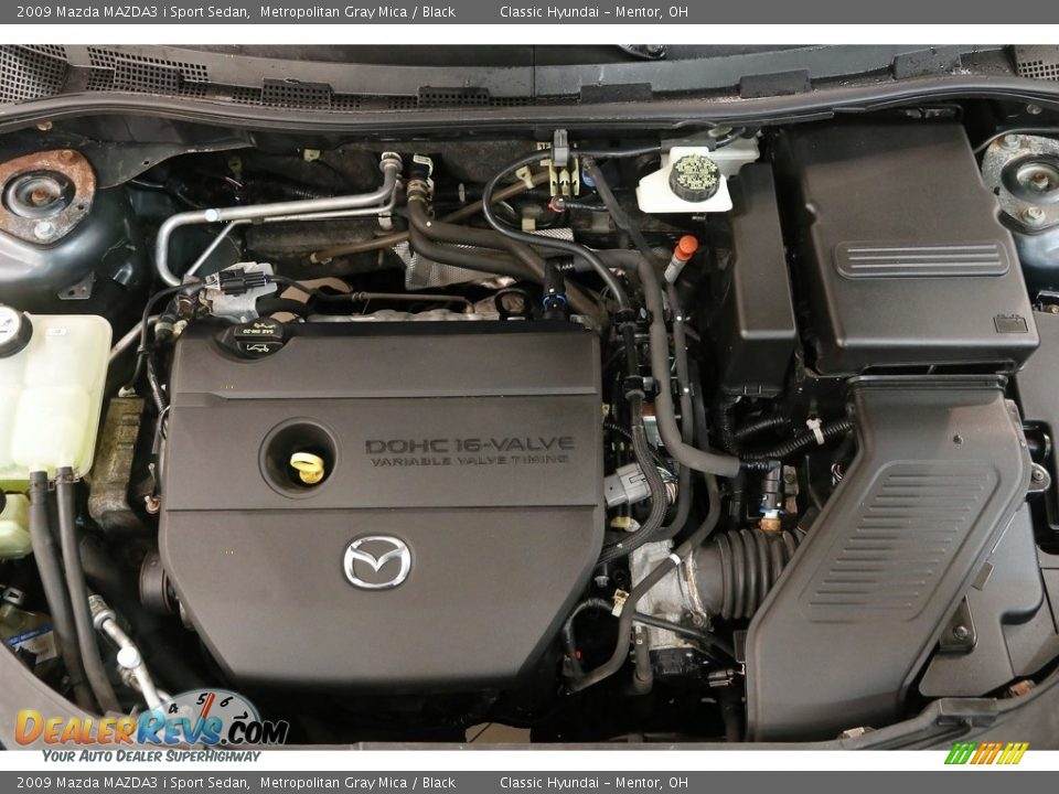 2009 Mazda MAZDA3 i Sport Sedan Metropolitan Gray Mica / Black Photo #19