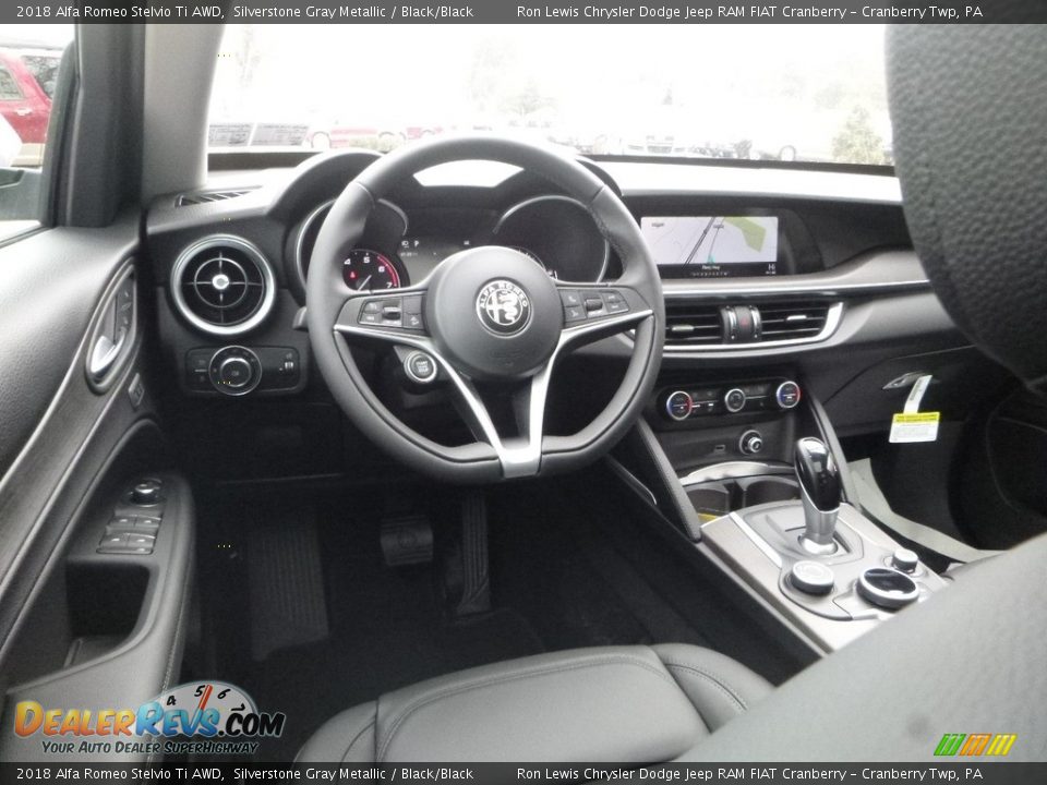 Dashboard of 2018 Alfa Romeo Stelvio Ti AWD Photo #16