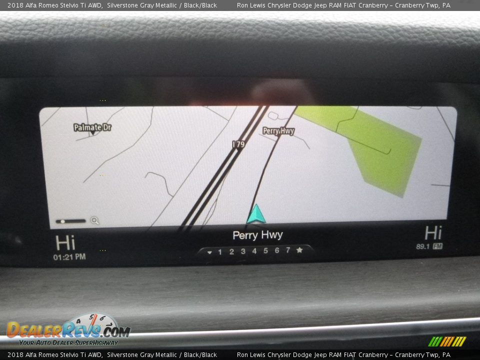 Navigation of 2018 Alfa Romeo Stelvio Ti AWD Photo #21