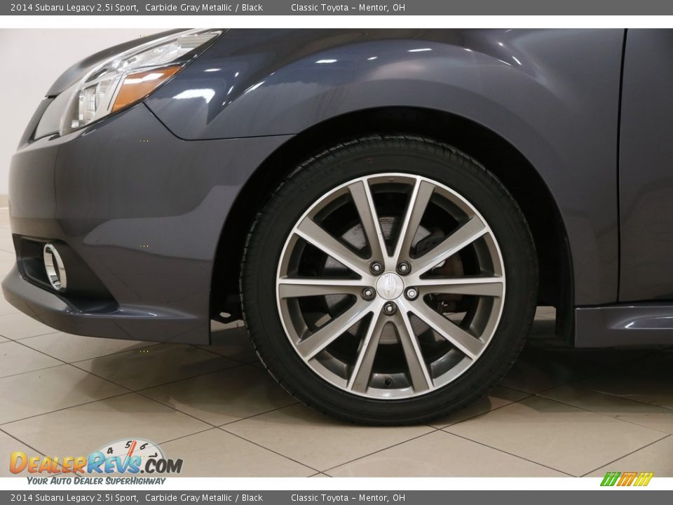 2014 Subaru Legacy 2.5i Sport Carbide Gray Metallic / Black Photo #30