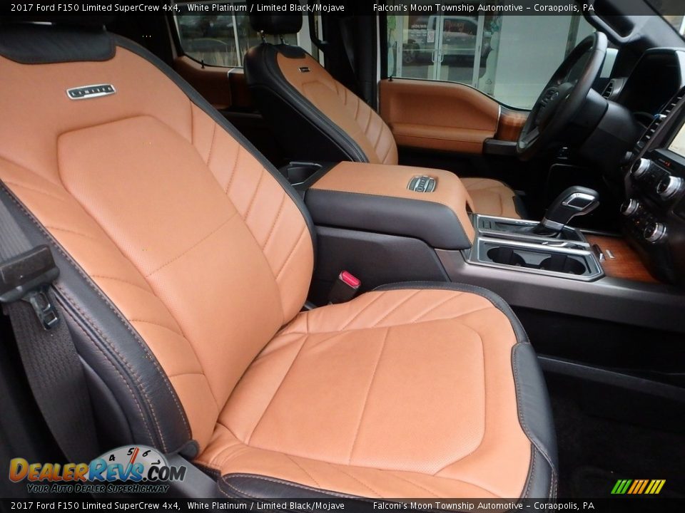 2017 Ford F150 Limited SuperCrew 4x4 White Platinum / Limited Black/Mojave Photo #10