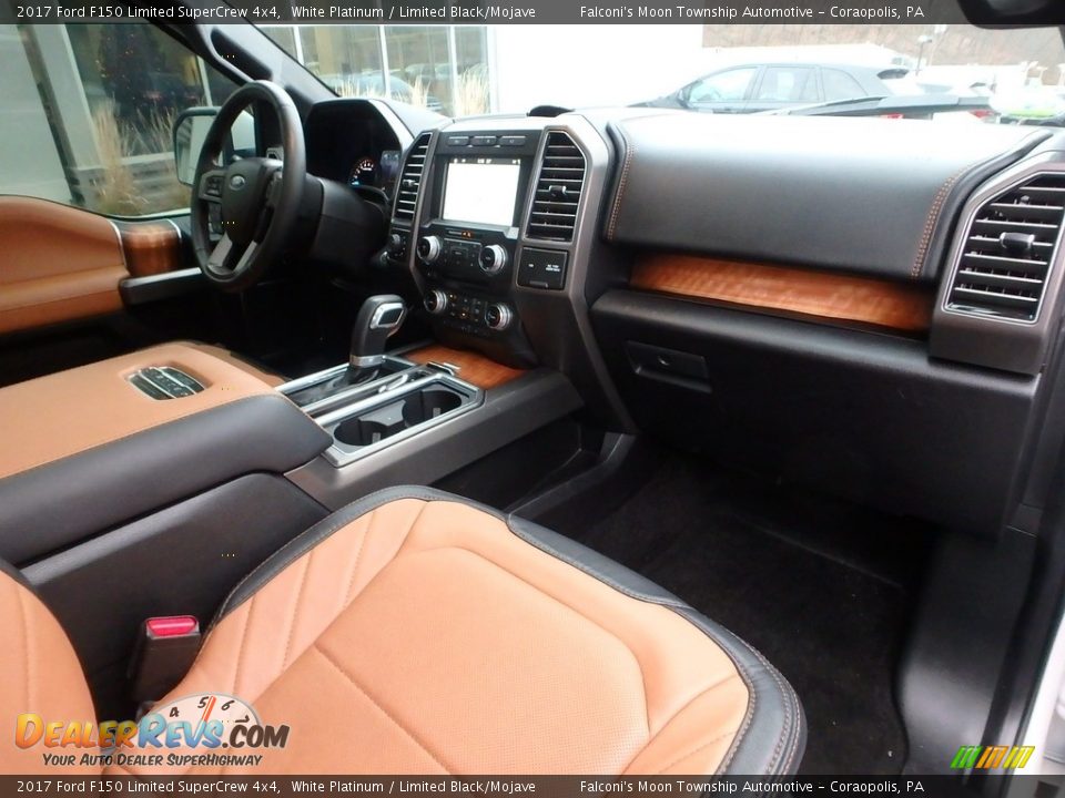 2017 Ford F150 Limited SuperCrew 4x4 White Platinum / Limited Black/Mojave Photo #11