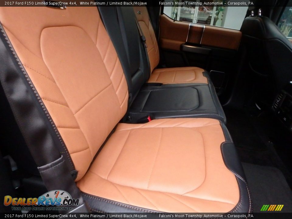 2017 Ford F150 Limited SuperCrew 4x4 White Platinum / Limited Black/Mojave Photo #13