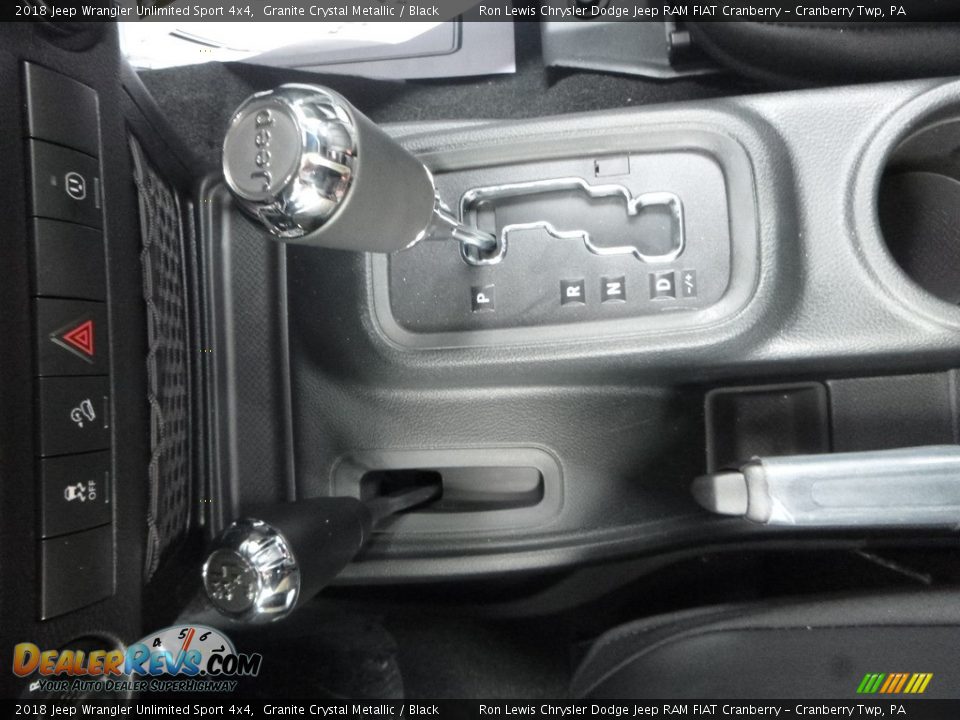 2018 Jeep Wrangler Unlimited Sport 4x4 Granite Crystal Metallic / Black Photo #20
