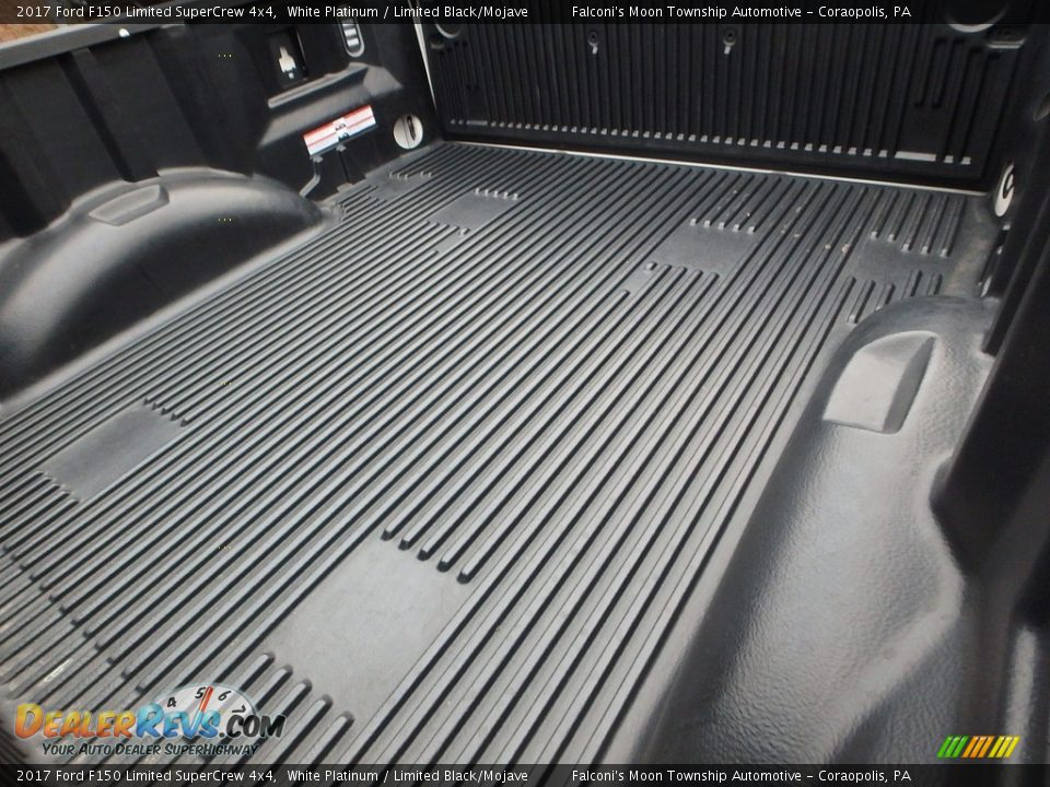 2017 Ford F150 Limited SuperCrew 4x4 White Platinum / Limited Black/Mojave Photo #14