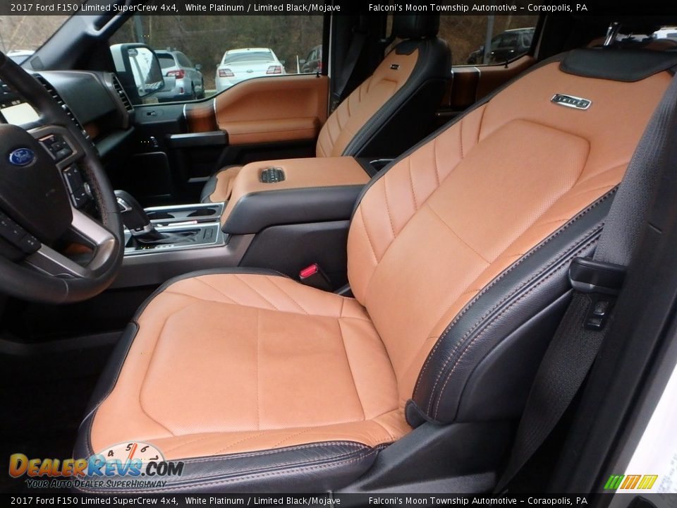 2017 Ford F150 Limited SuperCrew 4x4 White Platinum / Limited Black/Mojave Photo #15