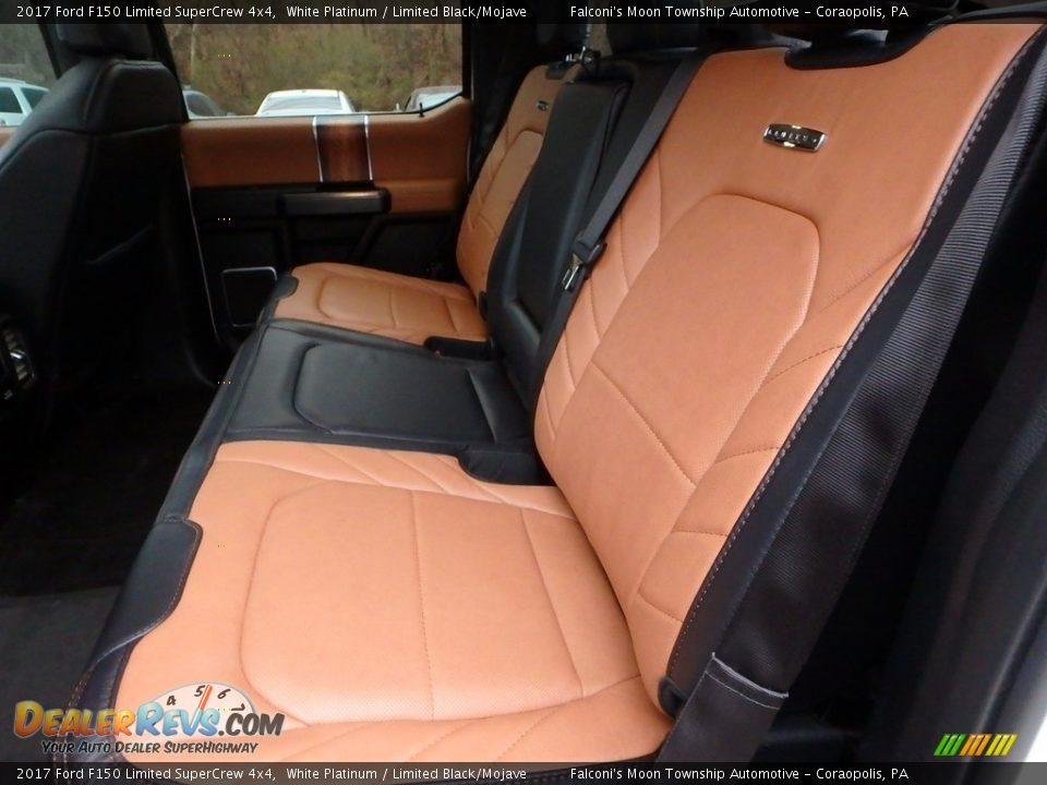 2017 Ford F150 Limited SuperCrew 4x4 White Platinum / Limited Black/Mojave Photo #16