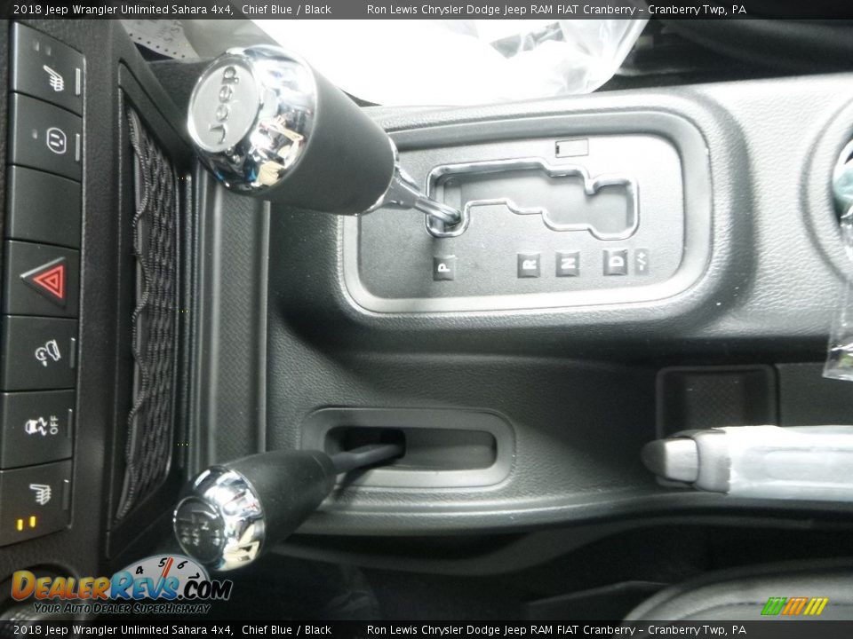 2018 Jeep Wrangler Unlimited Sahara 4x4 Chief Blue / Black Photo #20