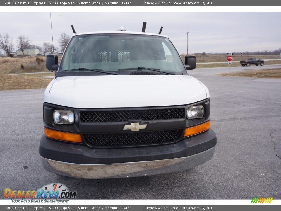 2008 Chevrolet Express 1500 Cargo Van Summit White / Medium Pewter Photo #3