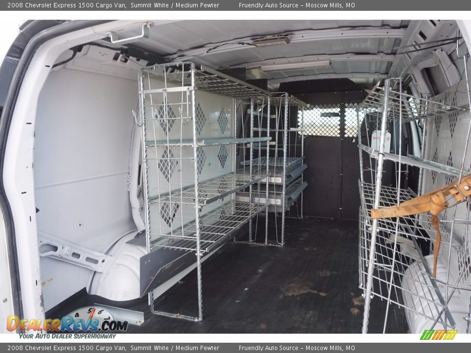 2008 Chevrolet Express 1500 Cargo Van Summit White / Medium Pewter Photo #4