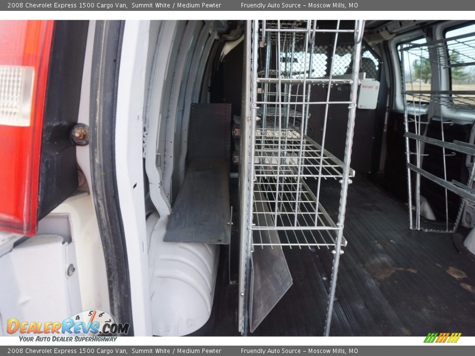 2008 Chevrolet Express 1500 Cargo Van Summit White / Medium Pewter Photo #5