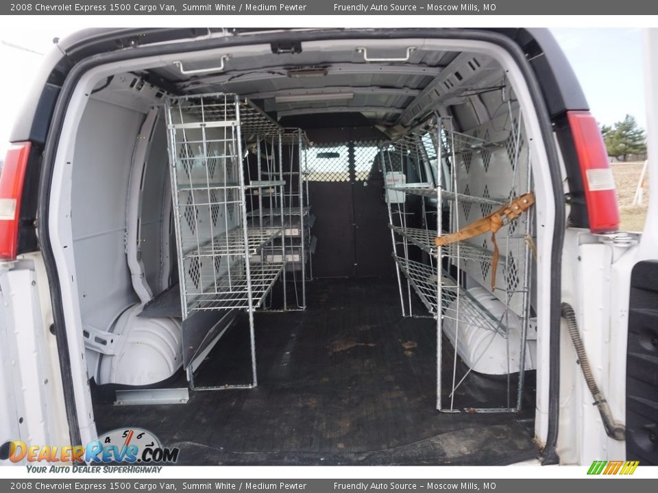 2008 Chevrolet Express 1500 Cargo Van Summit White / Medium Pewter Photo #6