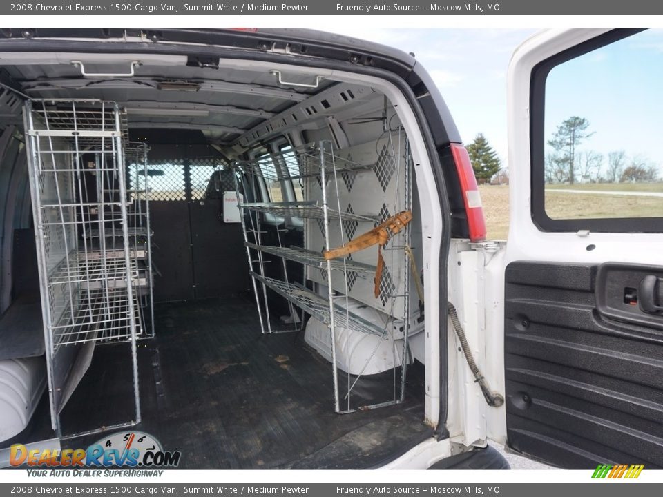 2008 Chevrolet Express 1500 Cargo Van Summit White / Medium Pewter Photo #18