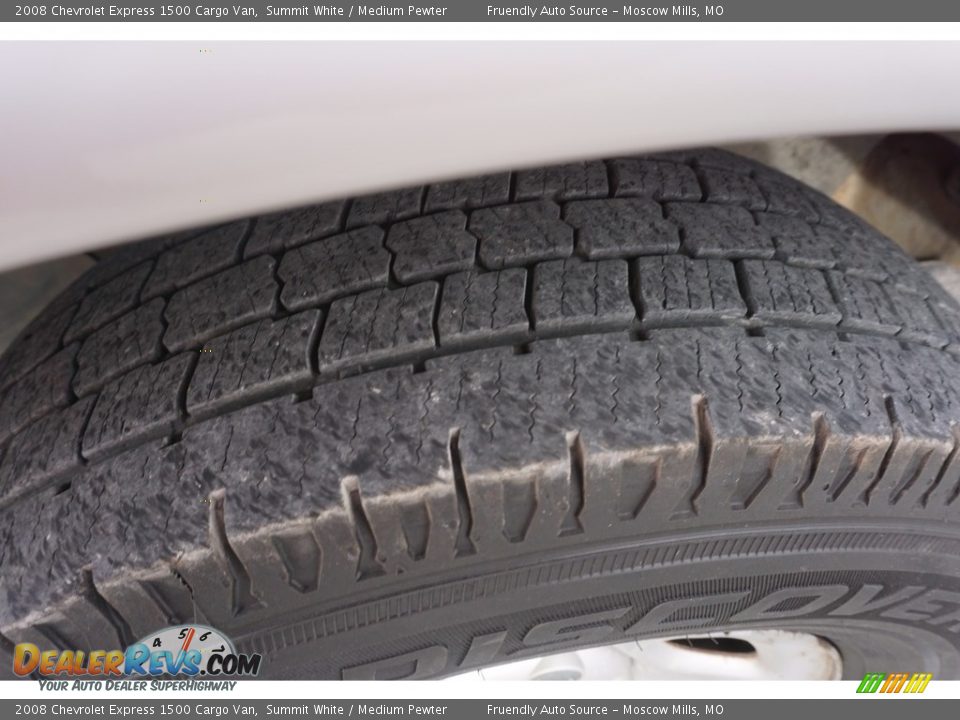 2008 Chevrolet Express 1500 Cargo Van Summit White / Medium Pewter Photo #27