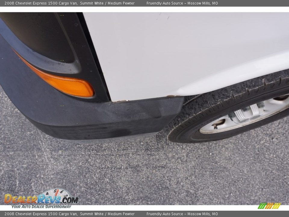 2008 Chevrolet Express 1500 Cargo Van Summit White / Medium Pewter Photo #28
