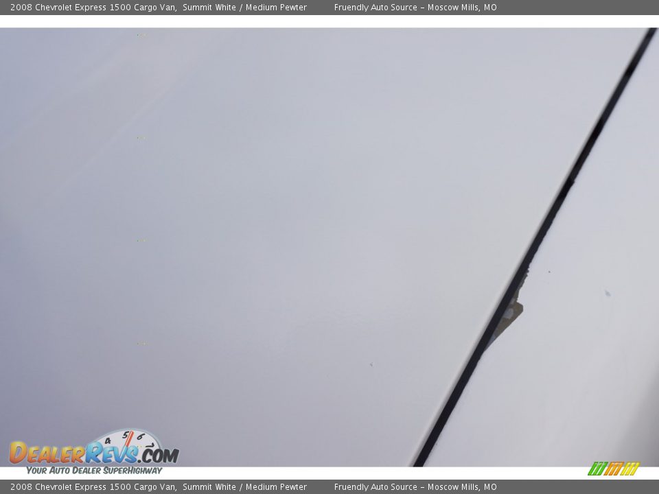 2008 Chevrolet Express 1500 Cargo Van Summit White / Medium Pewter Photo #32