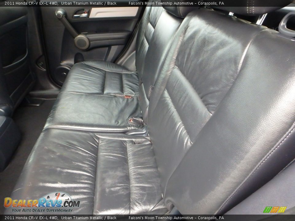 2011 Honda CR-V EX-L 4WD Urban Titanium Metallic / Black Photo #16