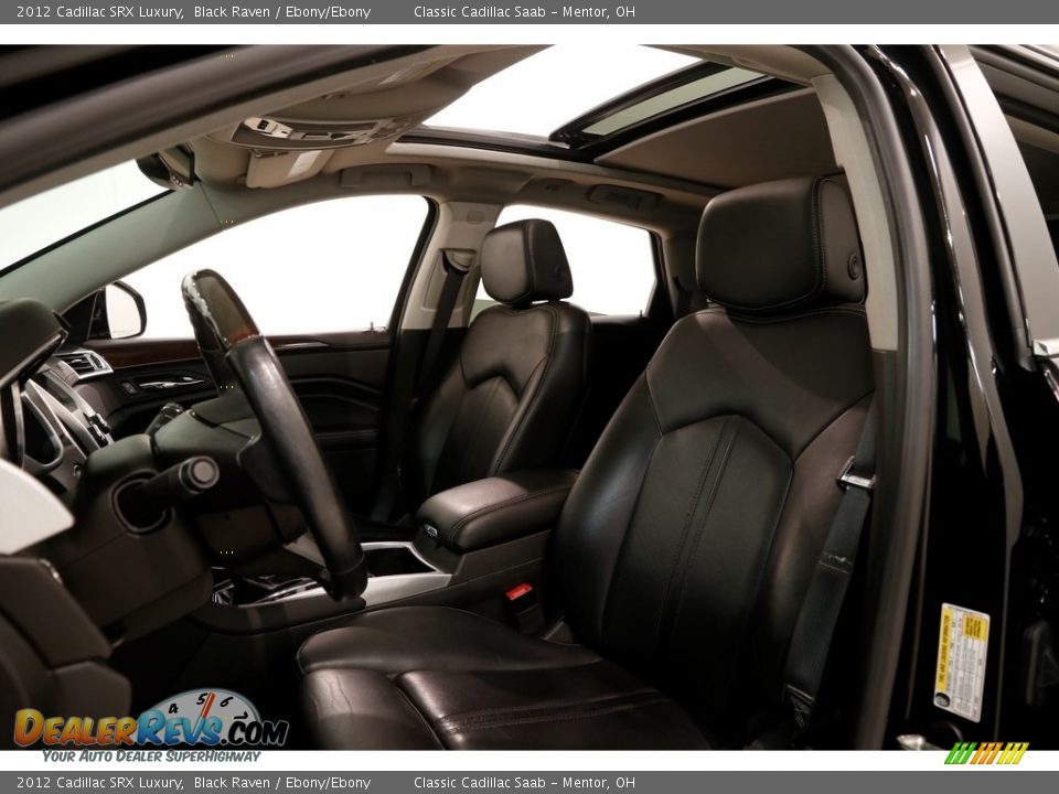 2012 Cadillac SRX Luxury Black Raven / Ebony/Ebony Photo #5