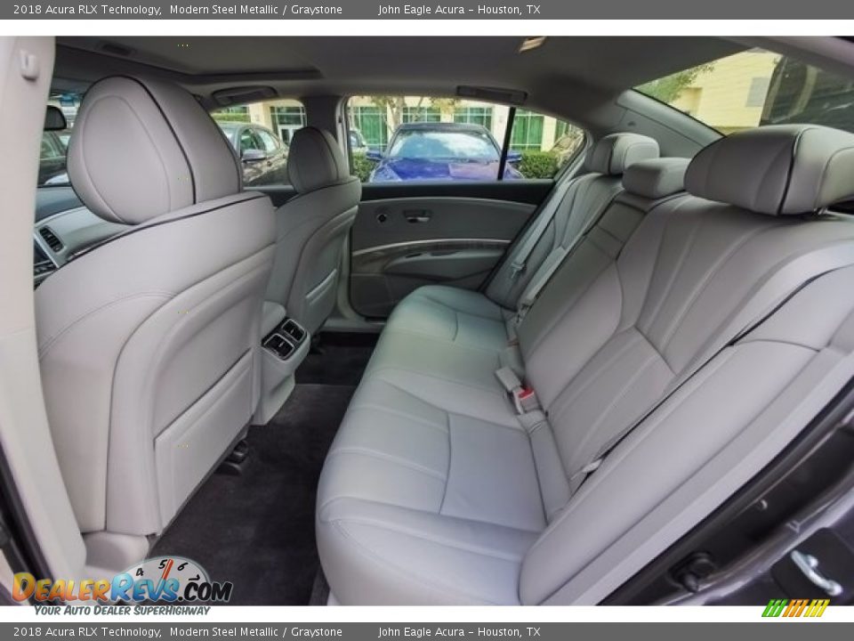 Rear Seat of 2018 Acura RLX Technology Photo #18