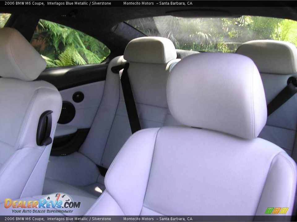 2006 BMW M6 Coupe Interlagos Blue Metallic / Silverstone Photo #32