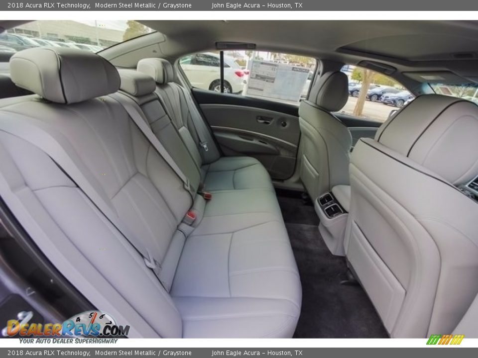 Rear Seat of 2018 Acura RLX Technology Photo #21