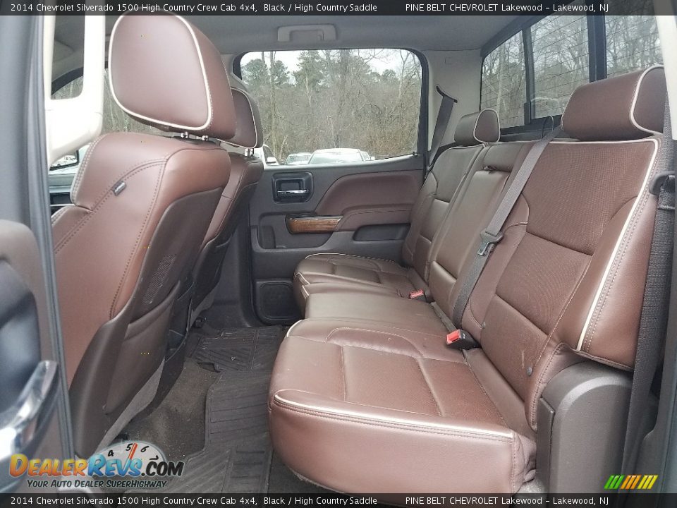 2014 Chevrolet Silverado 1500 High Country Crew Cab 4x4 Black / High Country Saddle Photo #3